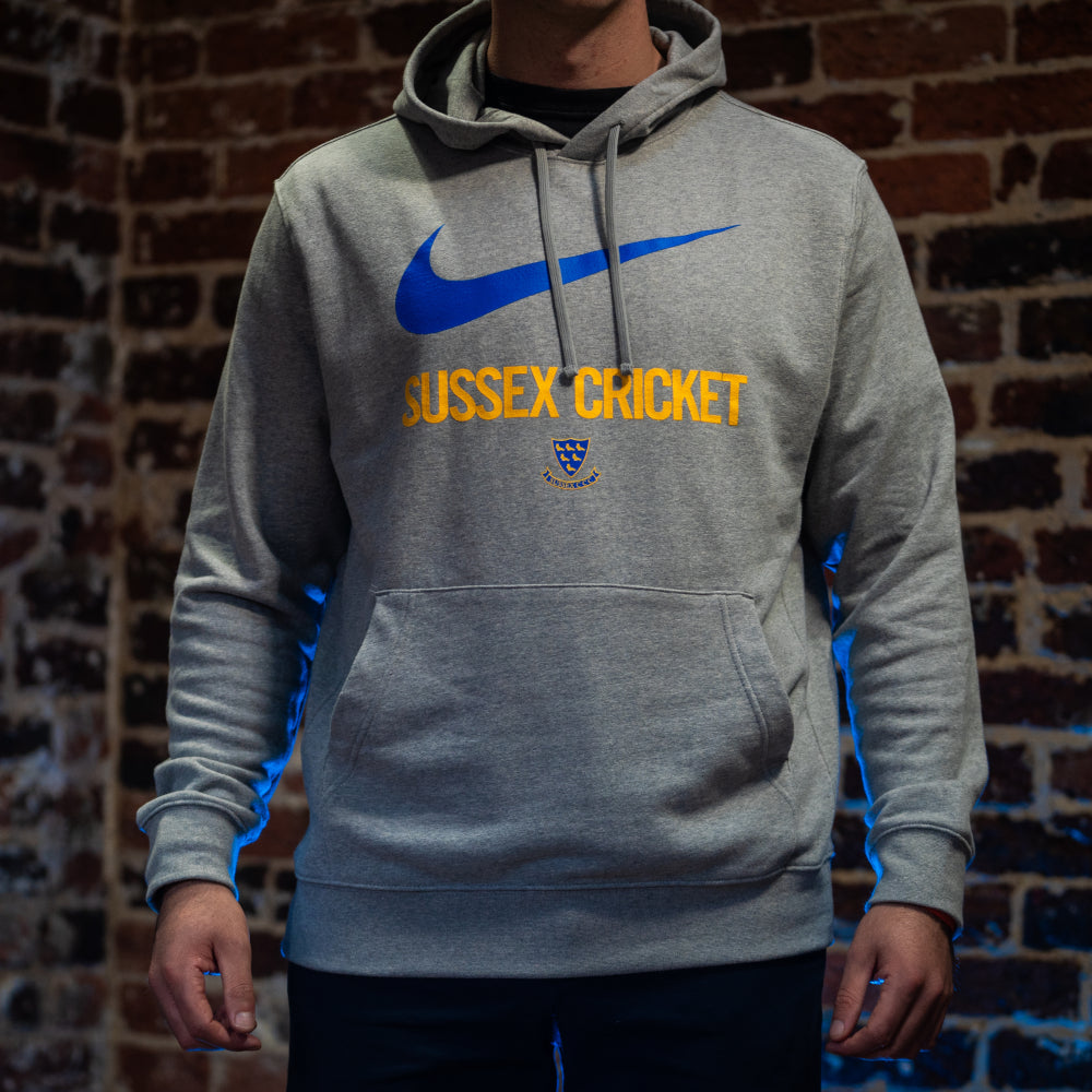 Sussex Cricket Pull Over Hoodie
