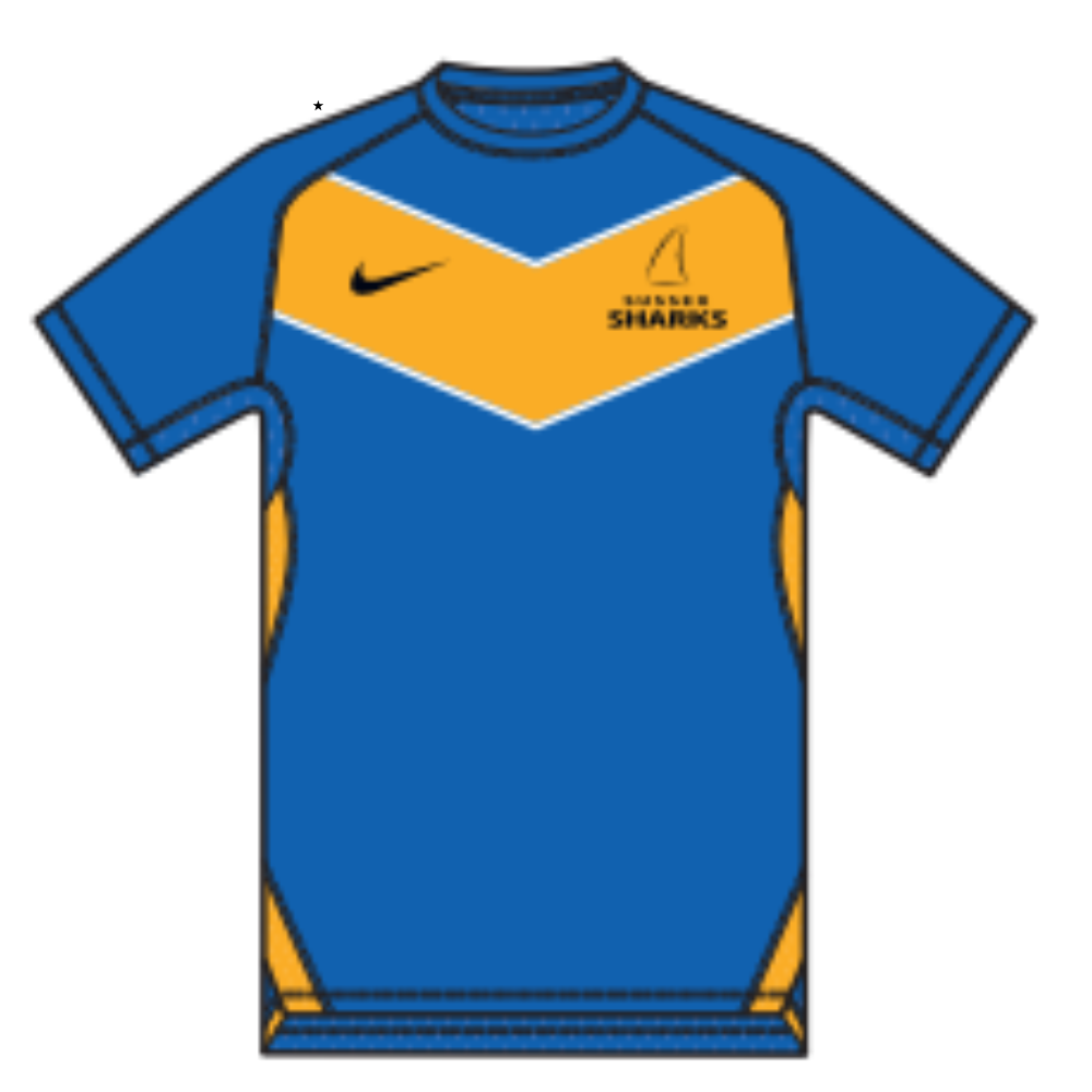 Sussex CCC Youth Replica 2025 Vitality T20 Blast Short Sleeve Shirt