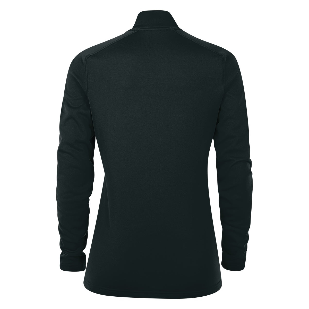 back of Nike Training 1/4 Zip Midlayer 21 Women's in black