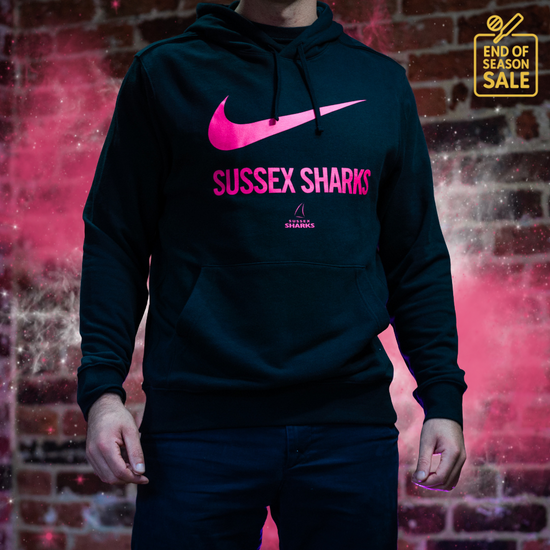 Sussex Sharks Pull Over Hoodie