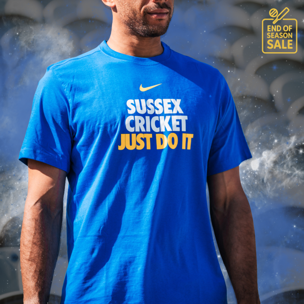 Sussex Cricket Just Do It Short Sleeve Cotton Tee