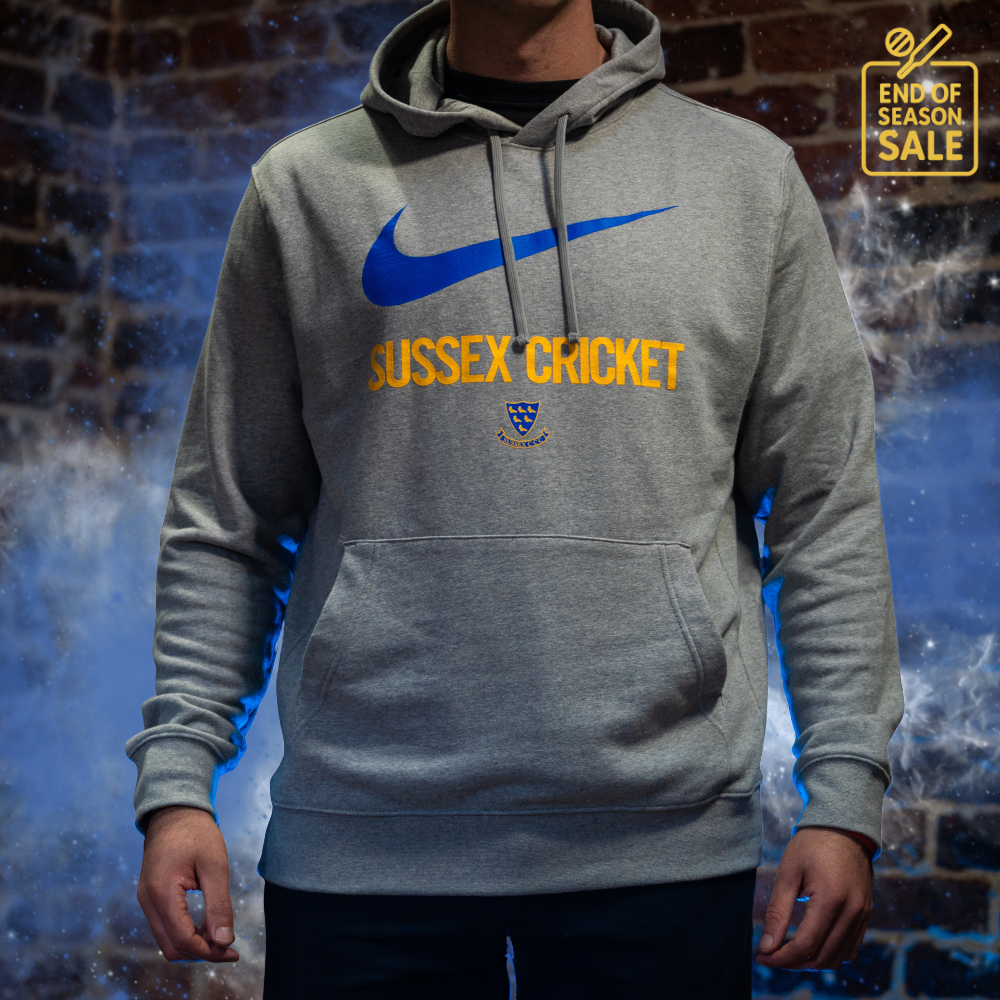 Sussex Cricket Pull Over Hoodie