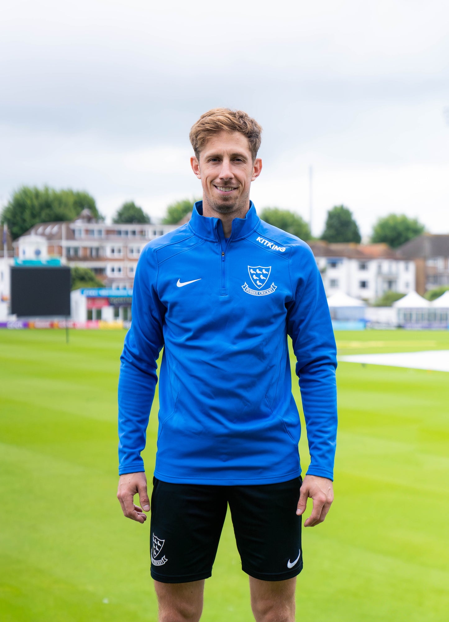 Sussex Cricket Unisex Training 1/4 Zip Midlayer 21