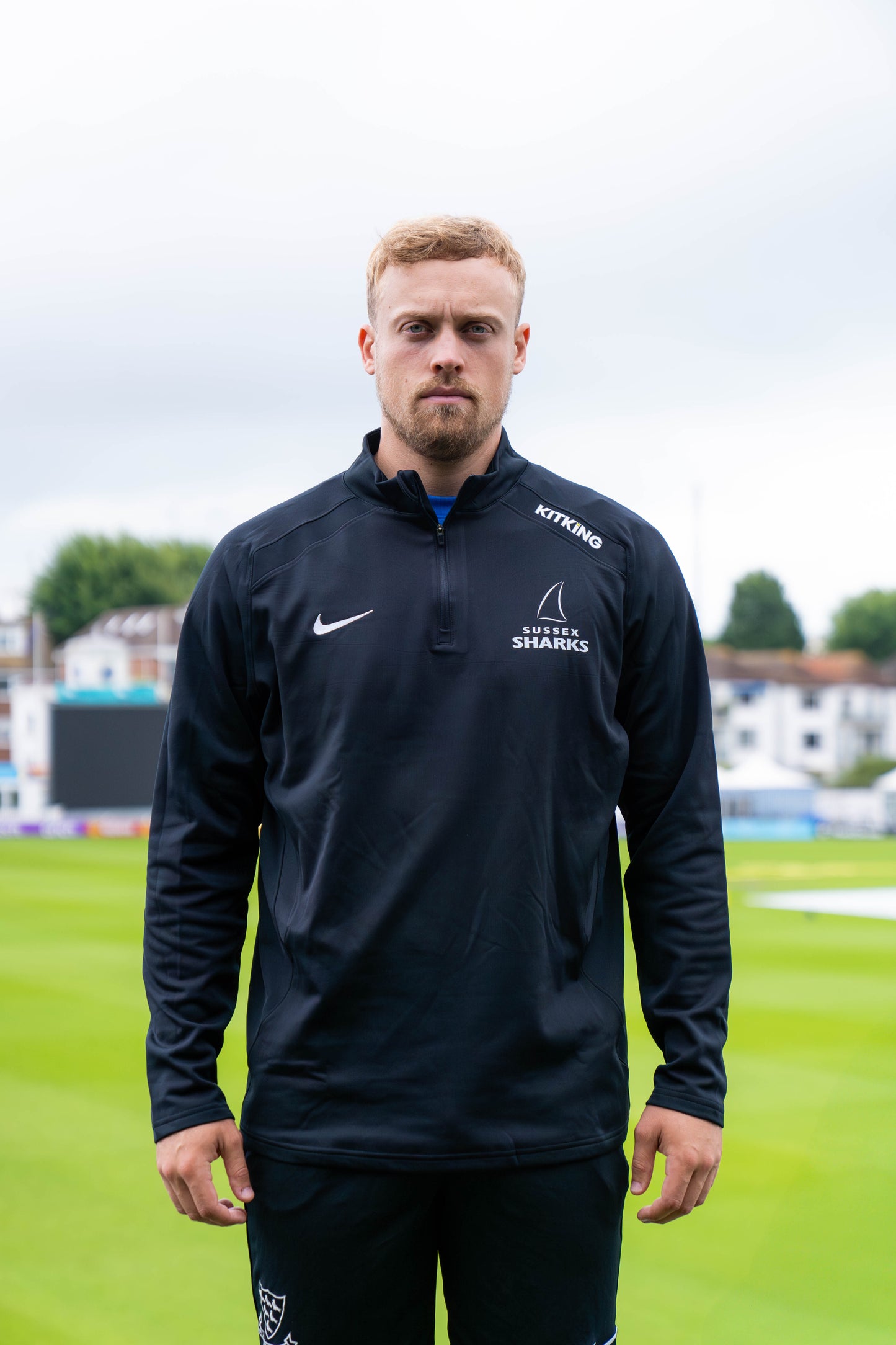 Sussex Sharks Unisex 1/4 Zip Midlayer