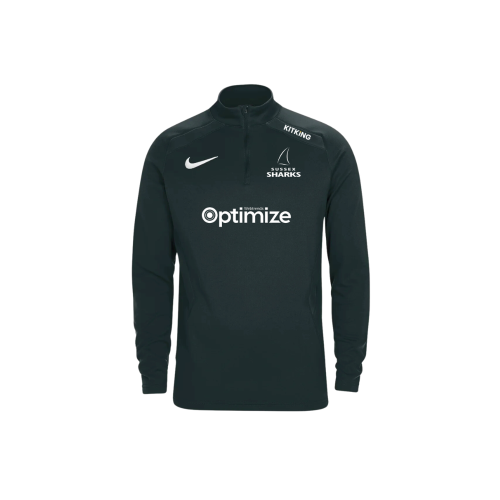 Sussex CCC Youth "SHARKS" 1/4 Zip Midlayer