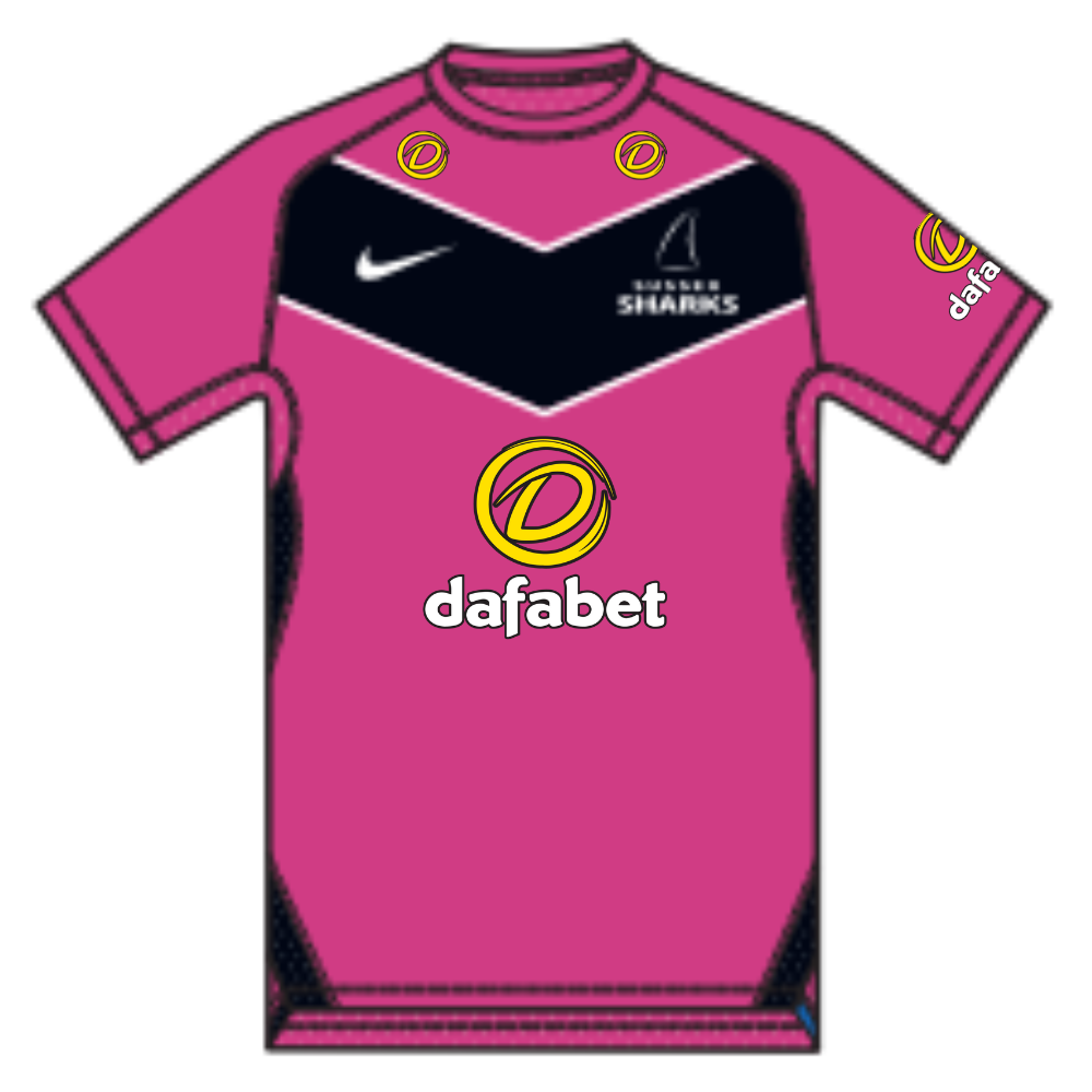 Sussex CCC Adult Replica 2025 Metro Bank One Day Cup Short Sleeve Shirt